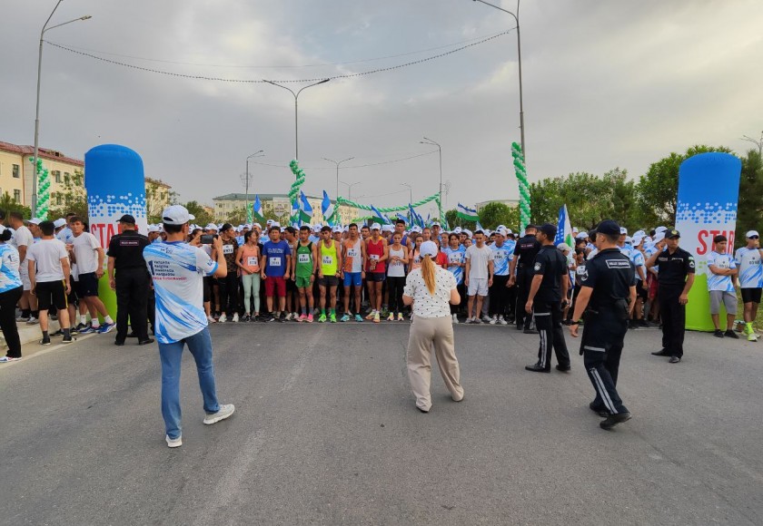 "Bir Vatanda, bir vaqtda, bir masofaga, bir maqsadda birga yuguramiz!"