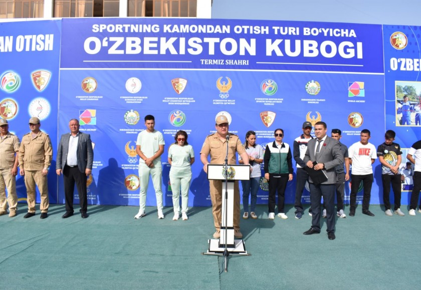 Surxondaryoda ilk marotaba sportning kamondan otish turi bo‘yicha "O‘zbekiston kubogi" musobaqasi o‘tkazilmoqda