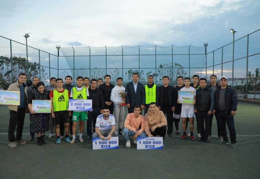 Termiz shahrida “HOKIM KUBOGI” futbol musobaqasining final bosqichi bo‘lib o‘tdi