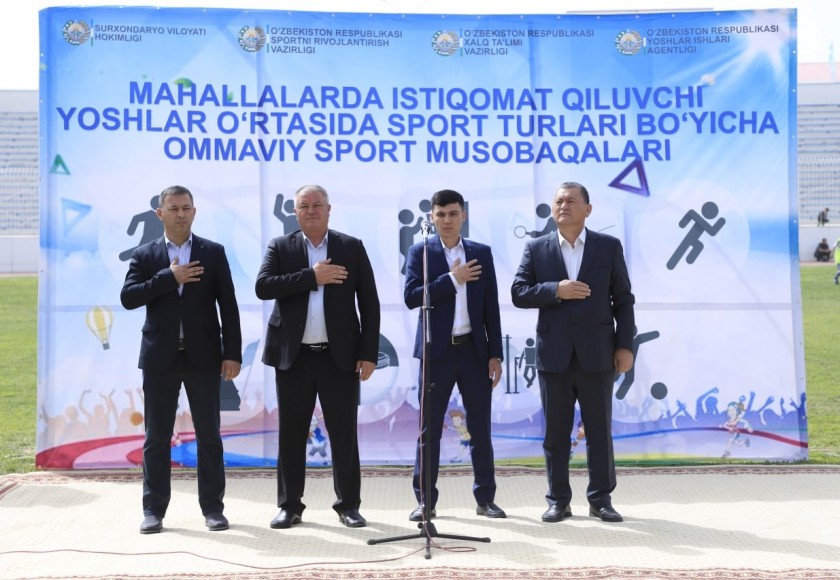 "BESH TASHABBUS" olimpiadasiga start berildi