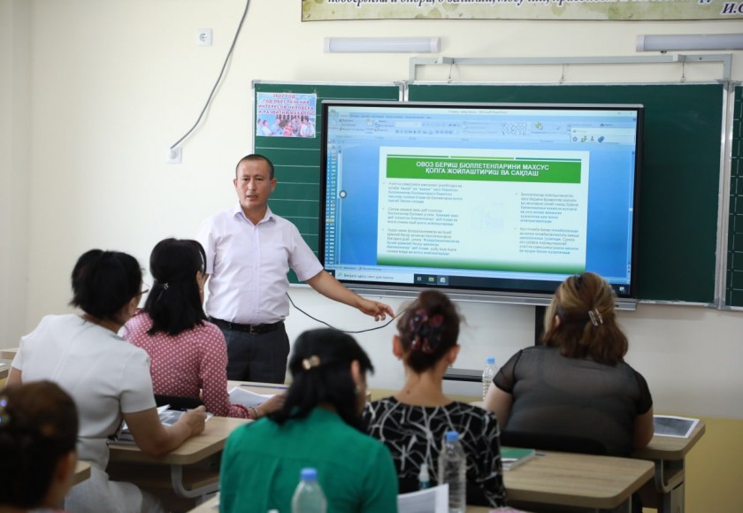 Konstitutsiyaviy referendumga tayyorgarlik seminar oʼquv mashgʼulotlari davom etmoqda