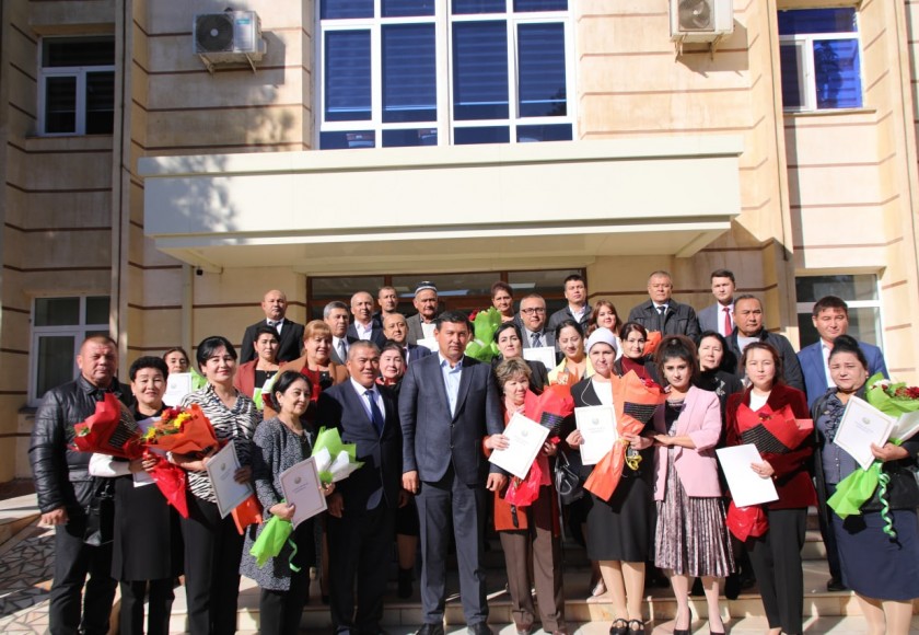 Termiz shahrida salomatligimiz posbonlari taqdirlandilar