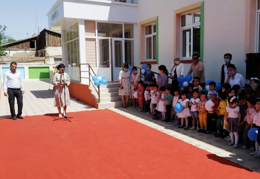 Kecha, Termiz shahridagi 27-Davlat maktabgacha taʼlim tashkilotining ochilish marosimi boʼlib oʼtdi.