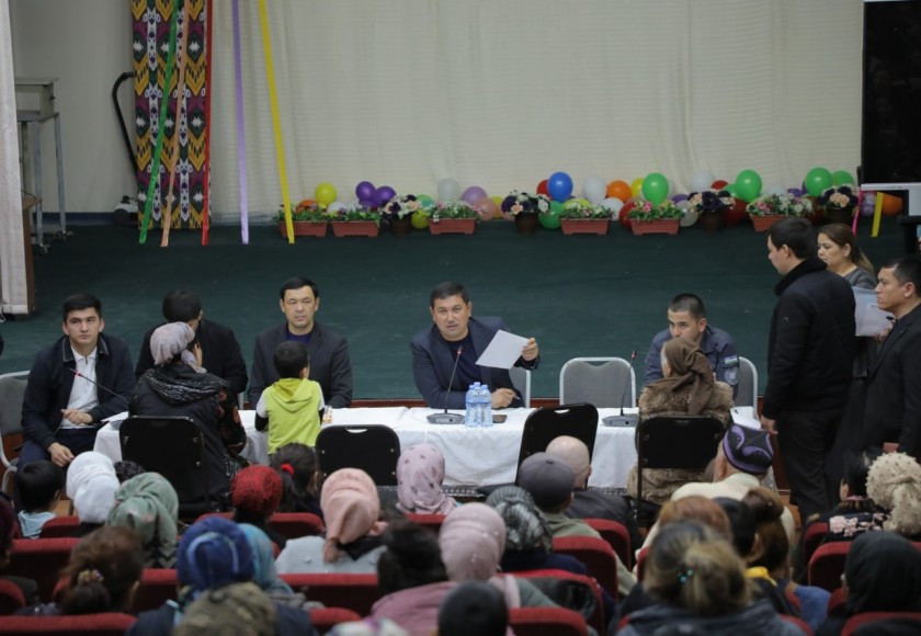 Termiz shahrida navbatdagi ommaviy sayyor qabul bo‘lib o‘tdi