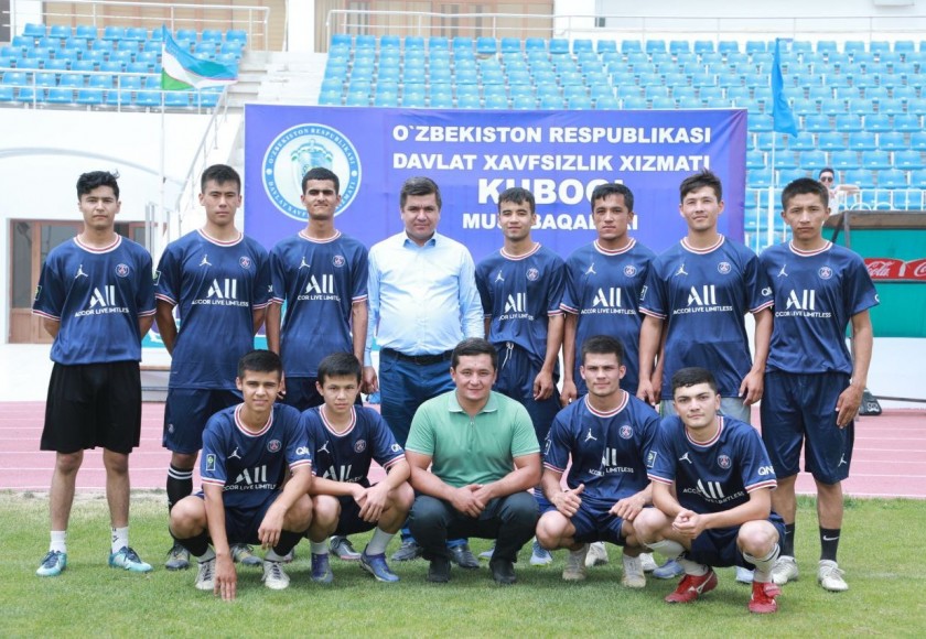 Termiz shahrida 26 may kuni O‘zbekiston Respublikasi Davlat xavfsizlik xizmati kubogi uchun mahalla yoshlari o‘rtasida sportning futbol va mini futbol turi bo‘yicha musobaqa o‘tkazildi.